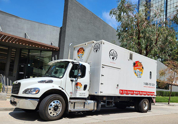 Southland Shredding mobile shredding truck