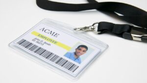 i.d. badge